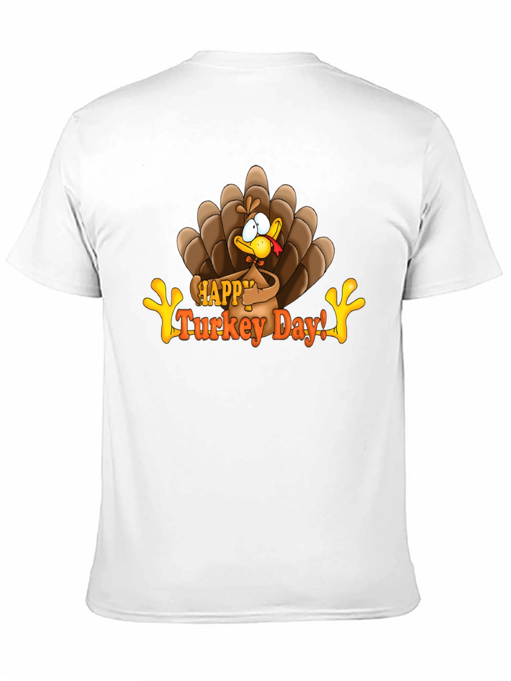 Happy Turkey Day Graphic T-Shirt