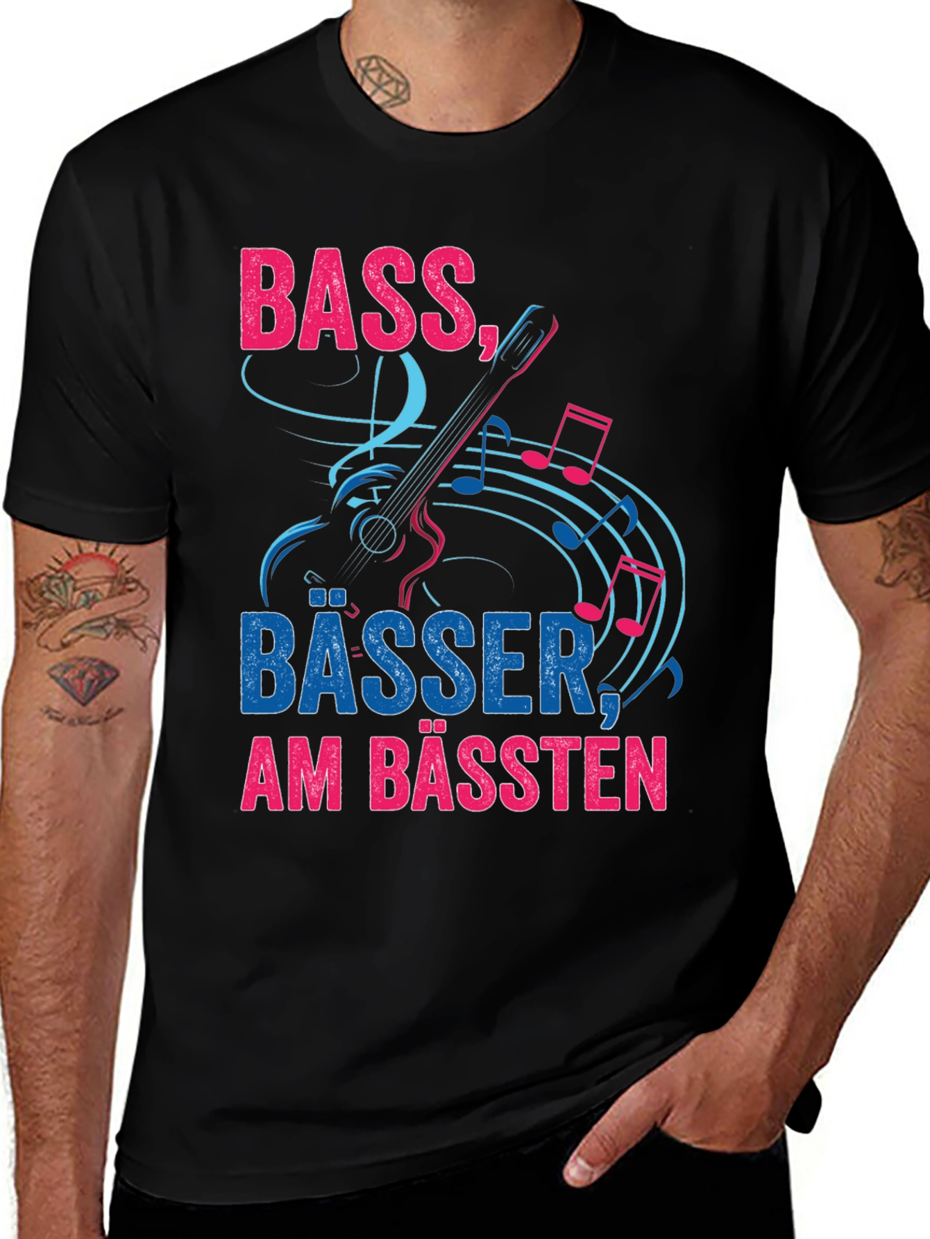 Bass Bässer Am Bässten T-Shirt