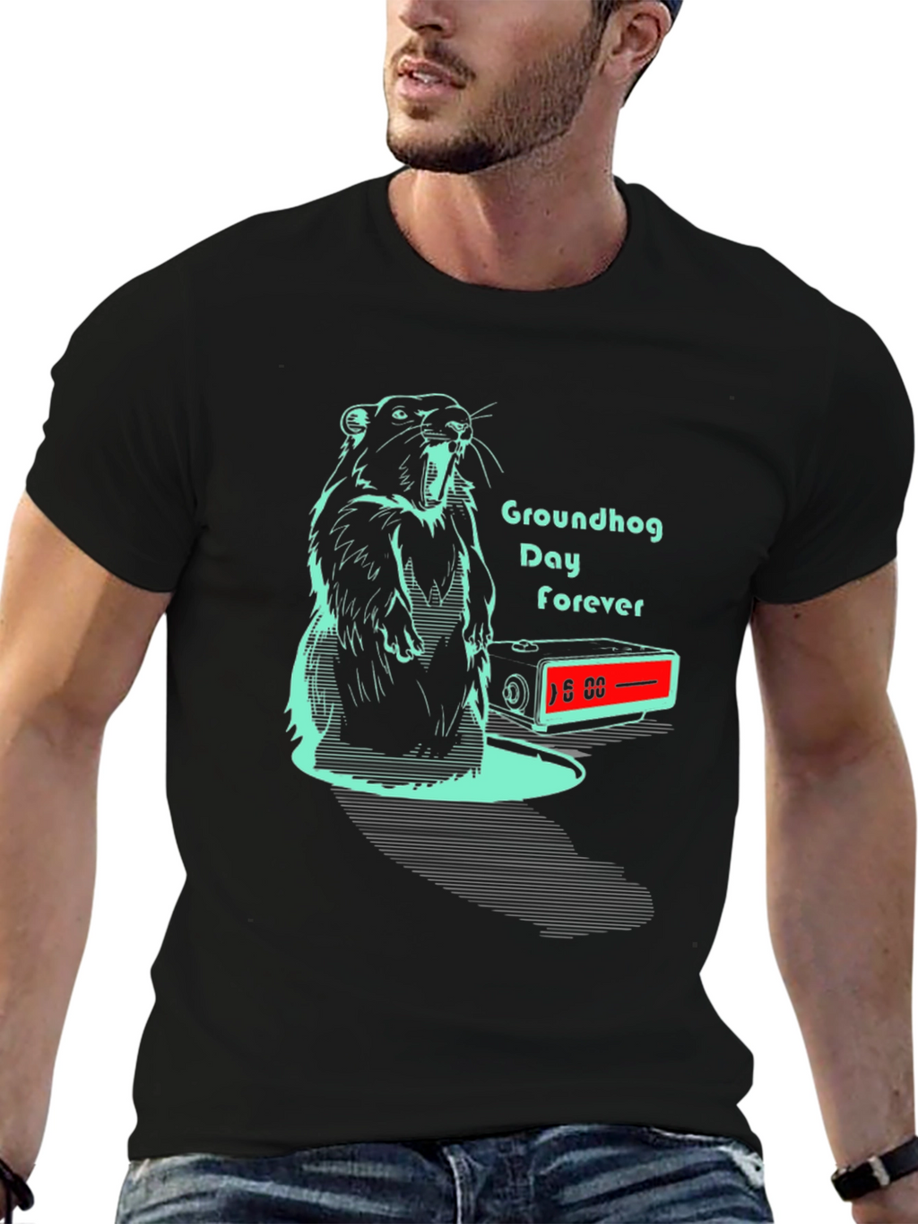 Groundhog Day Forever Graphic T-Shirt