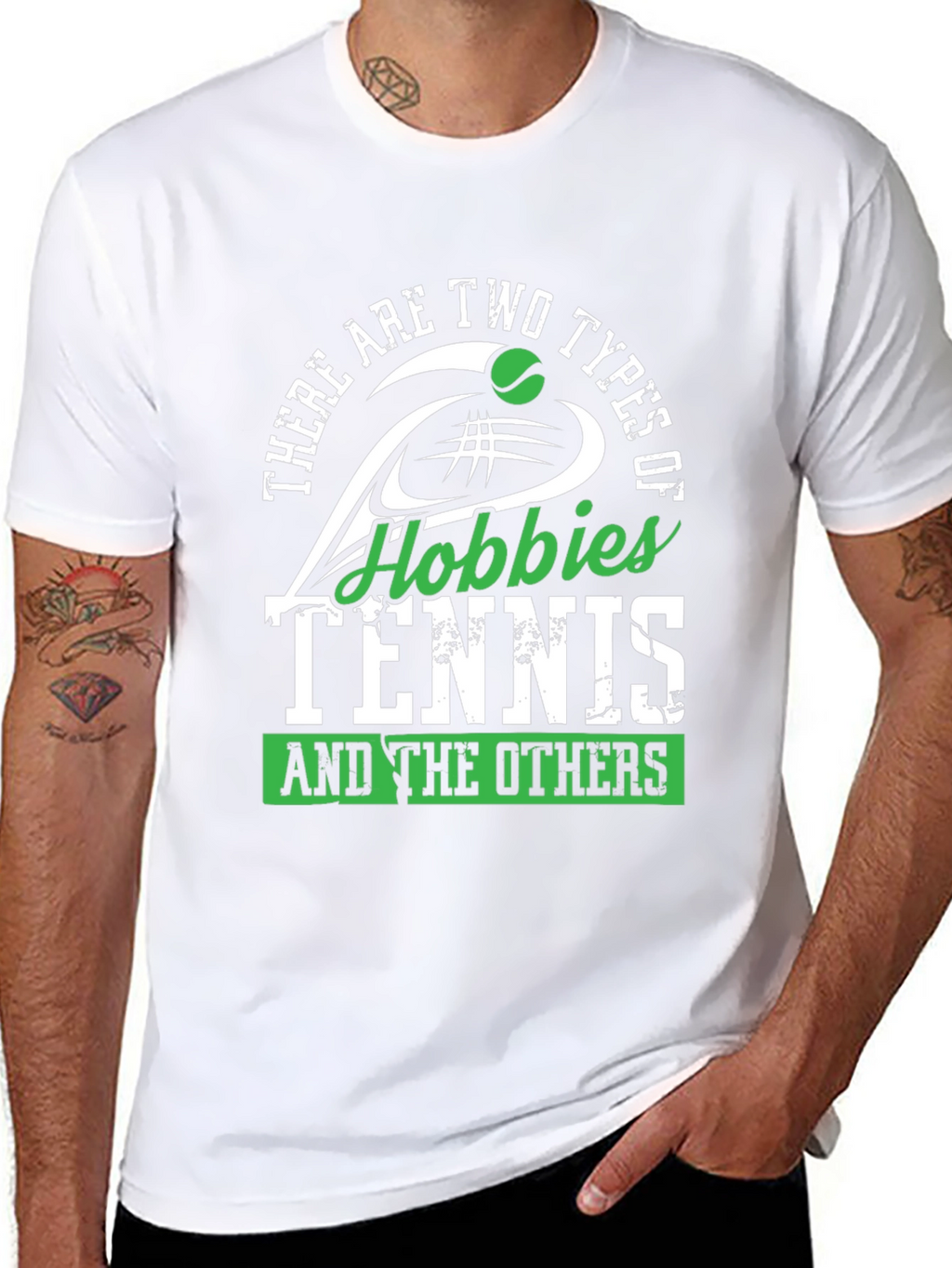 Tennis Hobbies Graphic Tee
