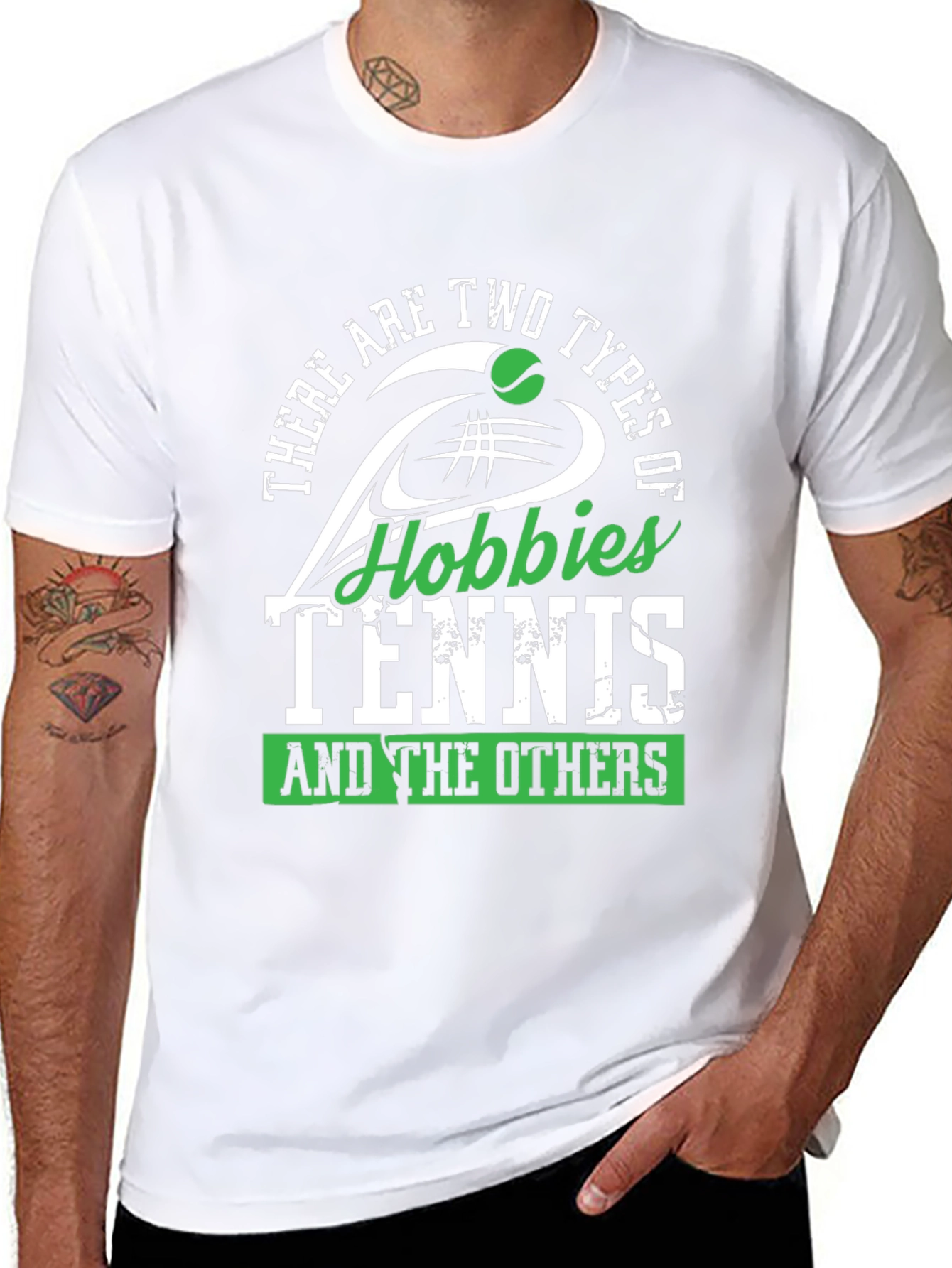 Tennis Hobbies Graphic Tee