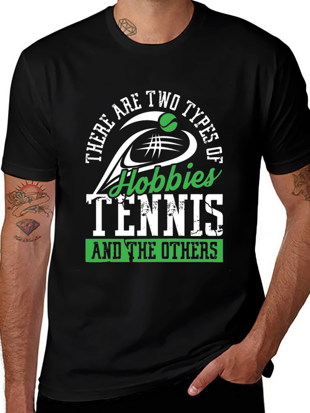 Tennis Hobbies Graphic Tee