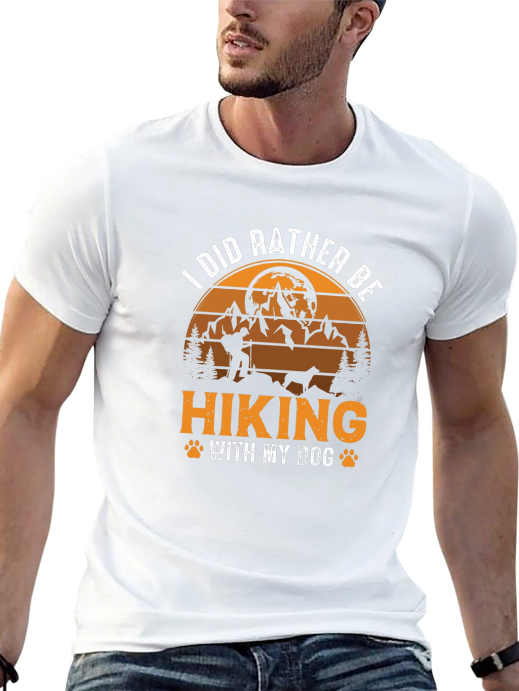 Hiking With My Dog T-Shirt