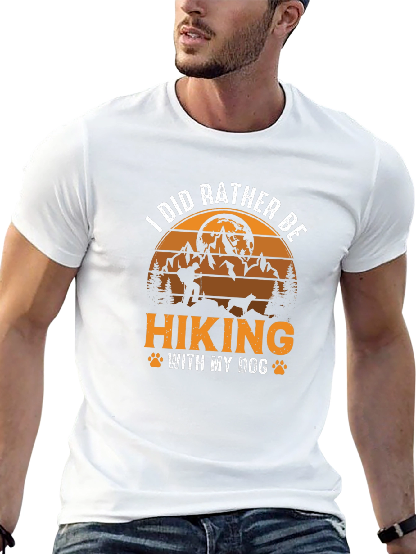 Hiking With My Dog T-Shirt