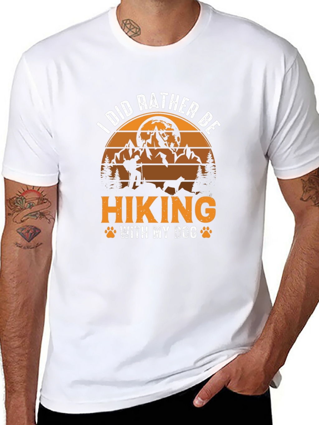 Hiking With My Dog T-Shirt