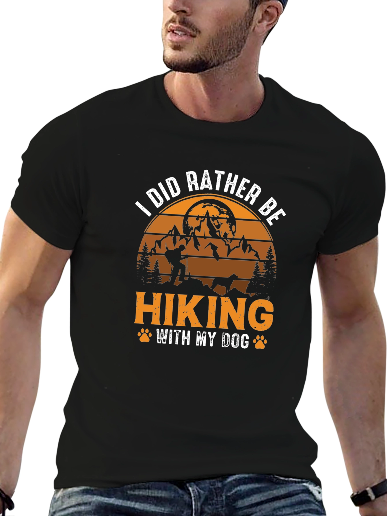 Hiking With My Dog T-Shirt