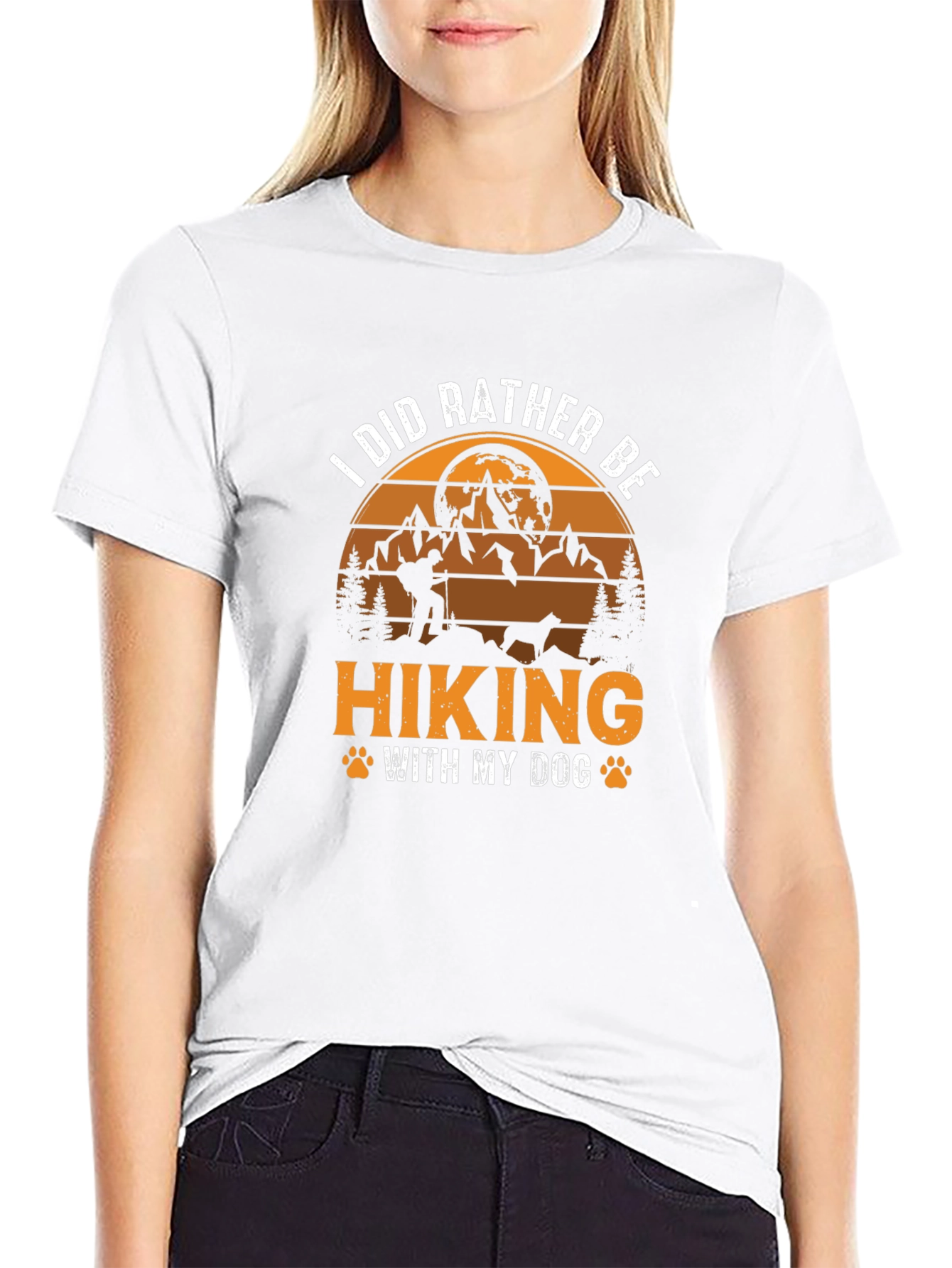 Hiking With My Dog T-Shirt