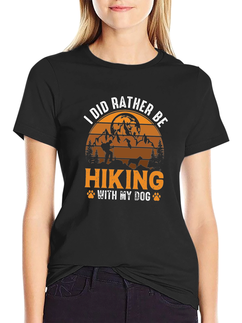 Hiking With My Dog T-Shirt