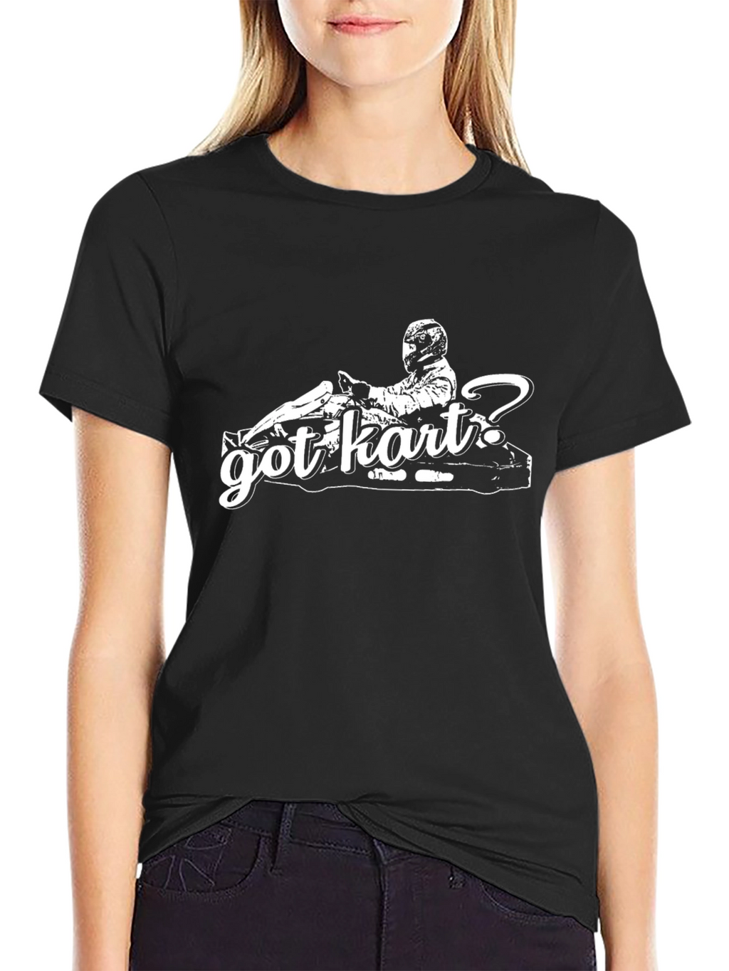 Got Kart? Black Graphic T-Shirt Racing Karting Tee