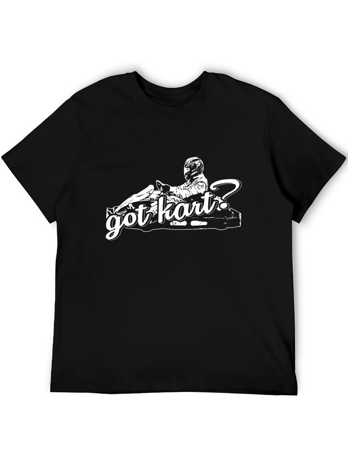 Got Kart? Black Graphic T-Shirt Racing Karting Tee