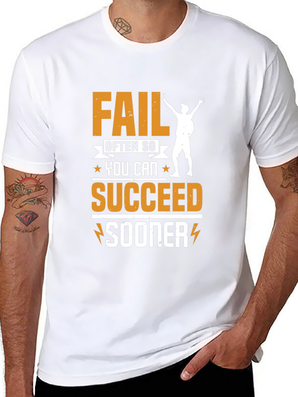 Motivational Fail Often T-Shirt