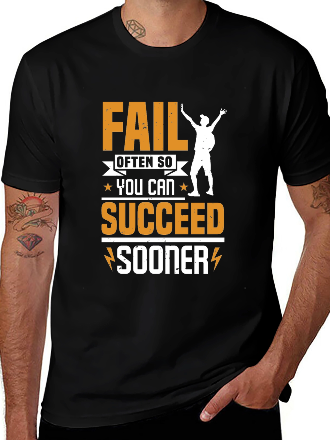 Motivational Fail Often T-Shirt