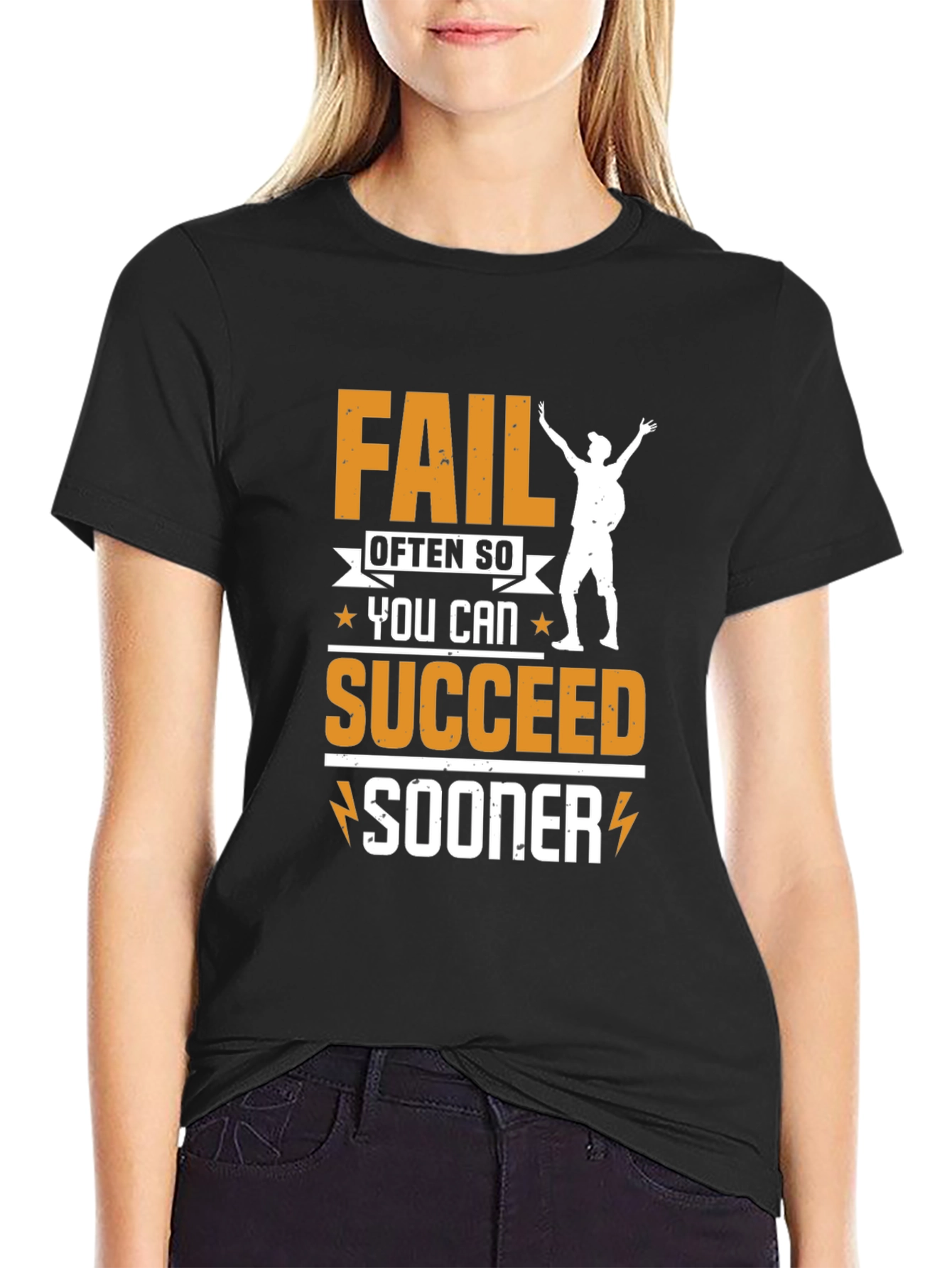 Motivational Fail Often T-Shirt
