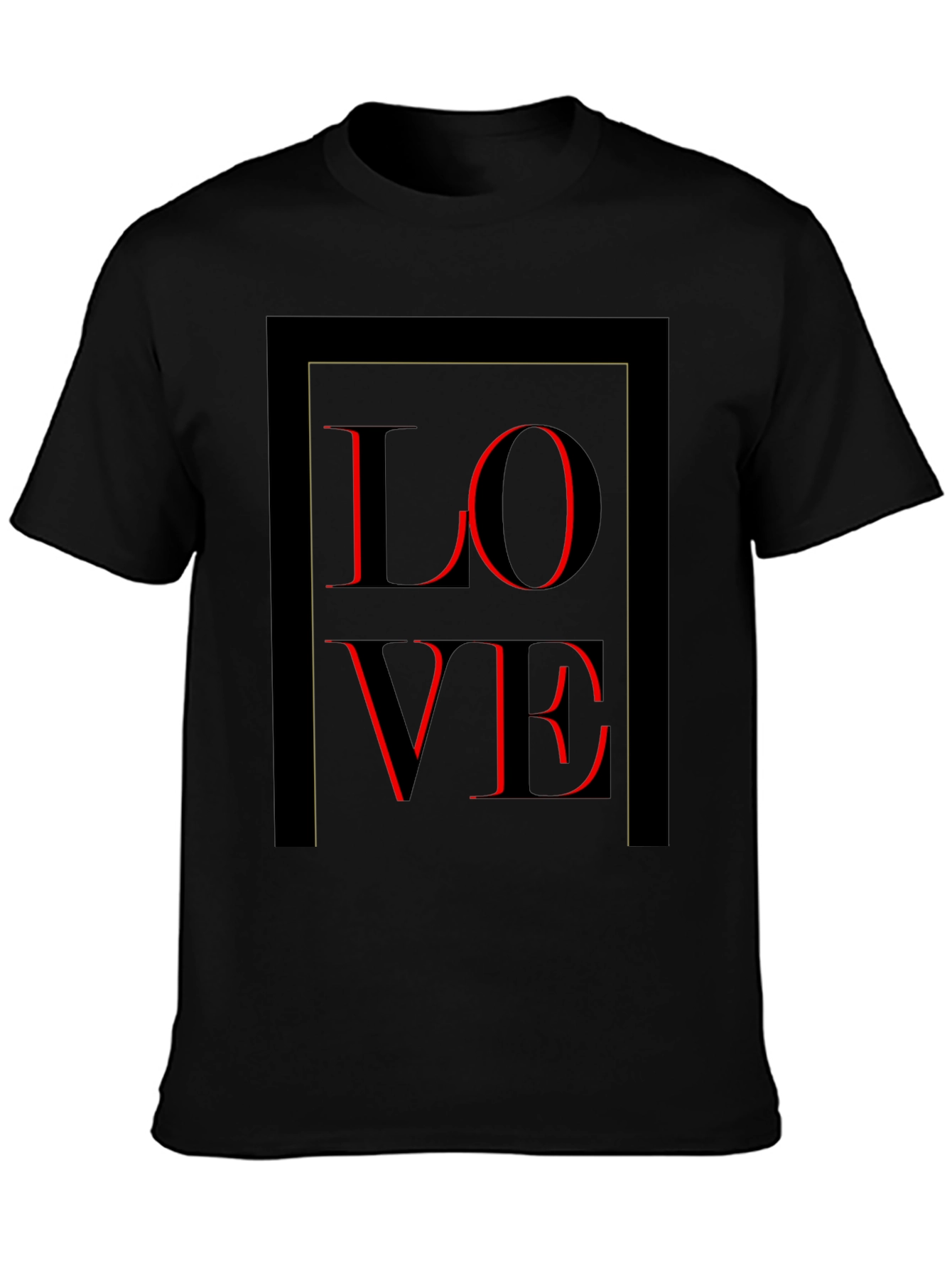 Love Graphic Print T-Shirt