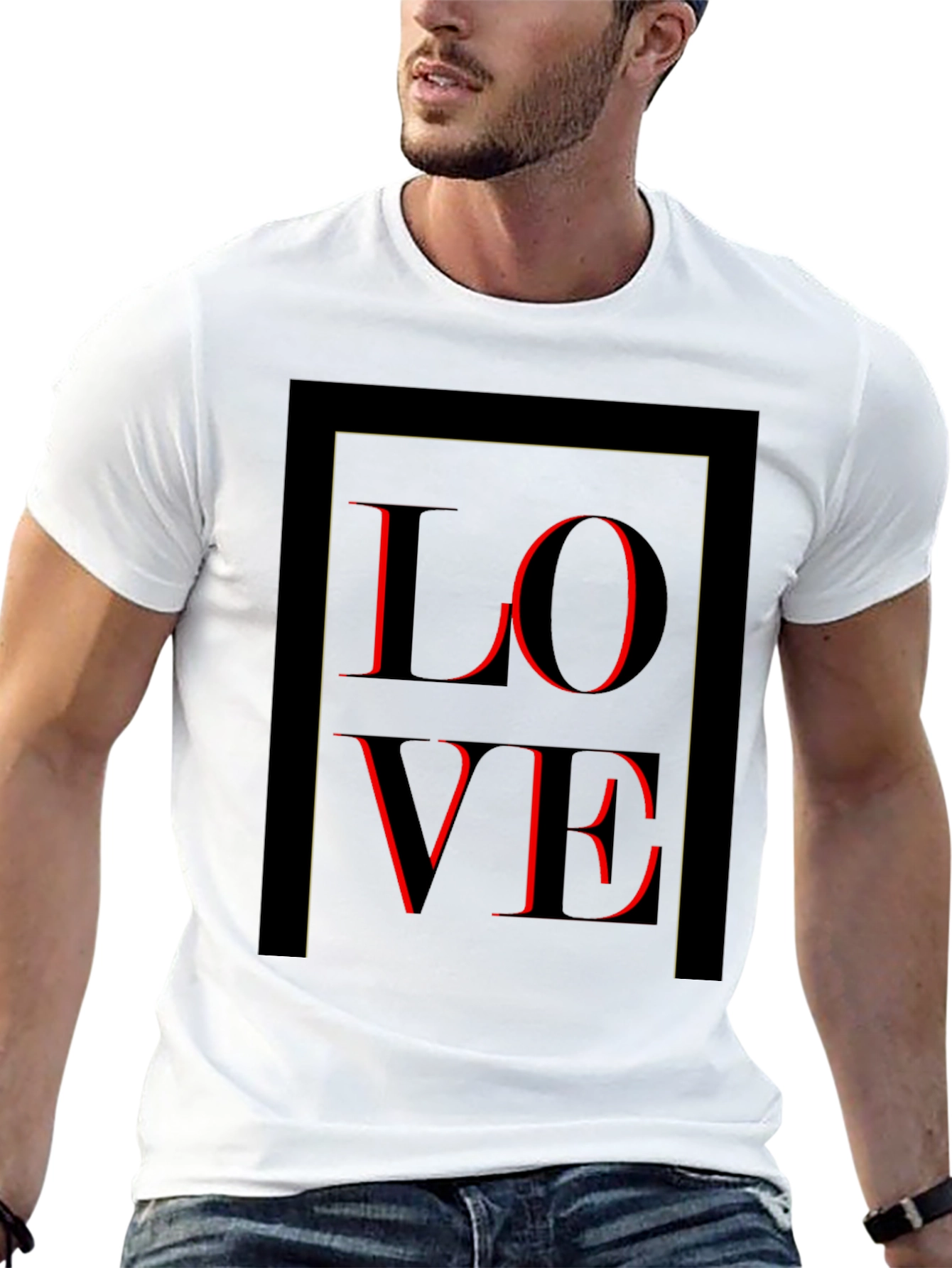 Love Graphic Print T-Shirt