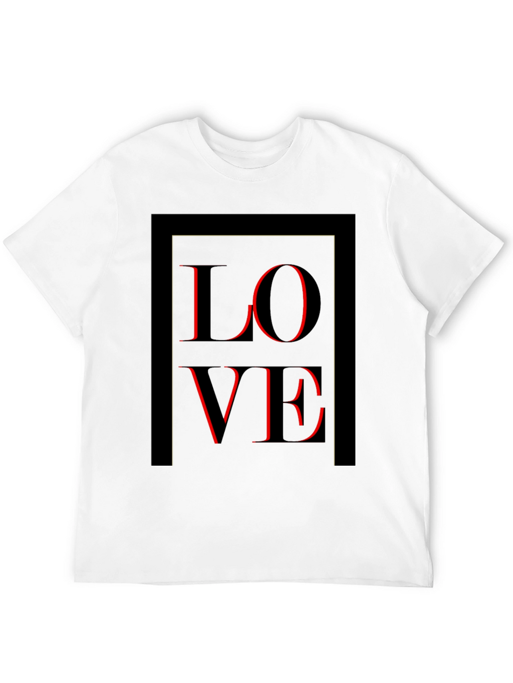 Love Graphic Print T-Shirt