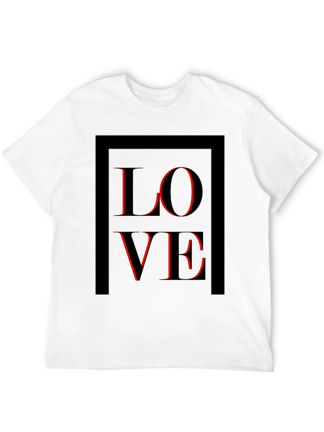 Love Graphic Print T-Shirt