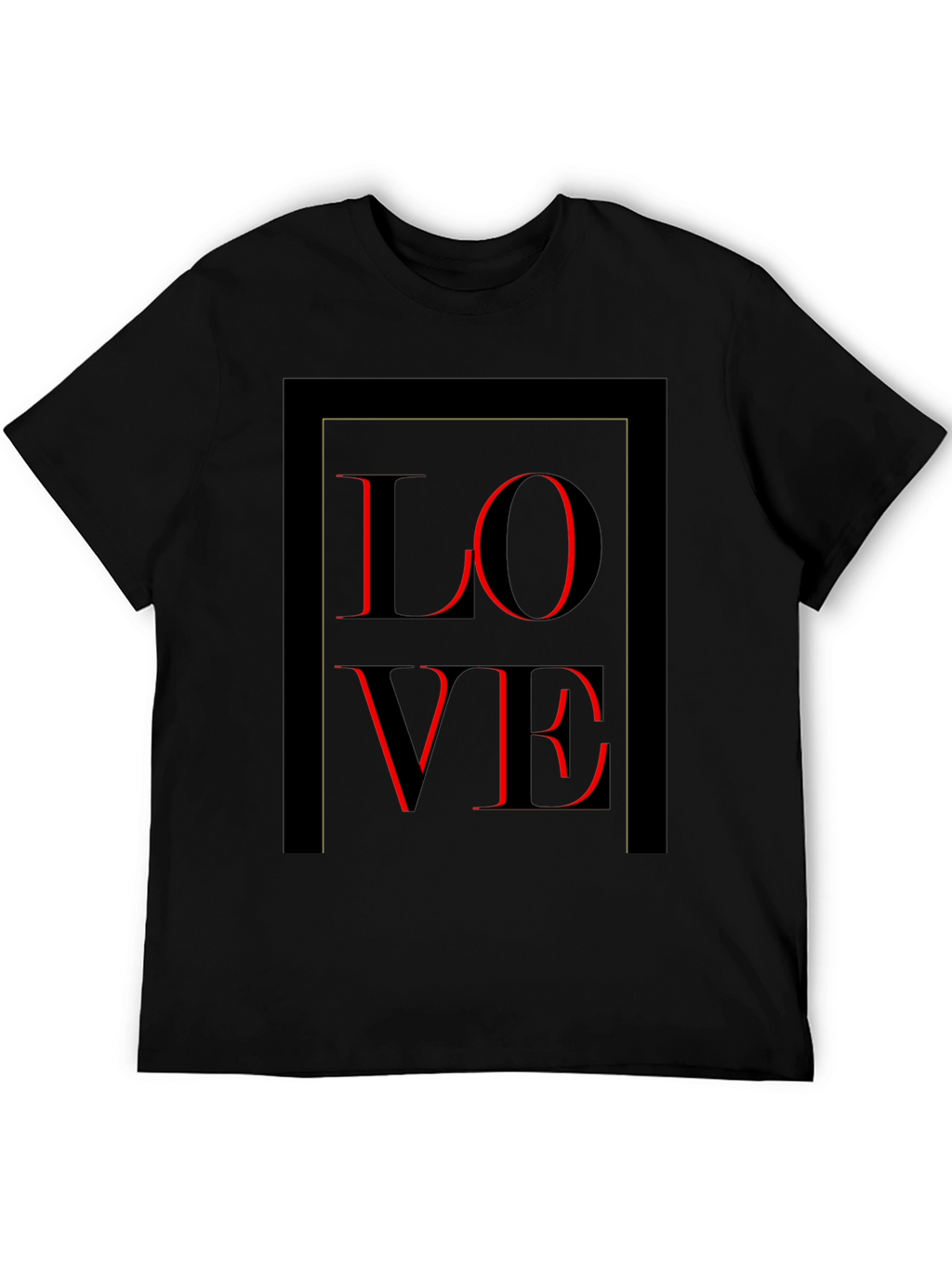 Love Graphic Print T-Shirt
