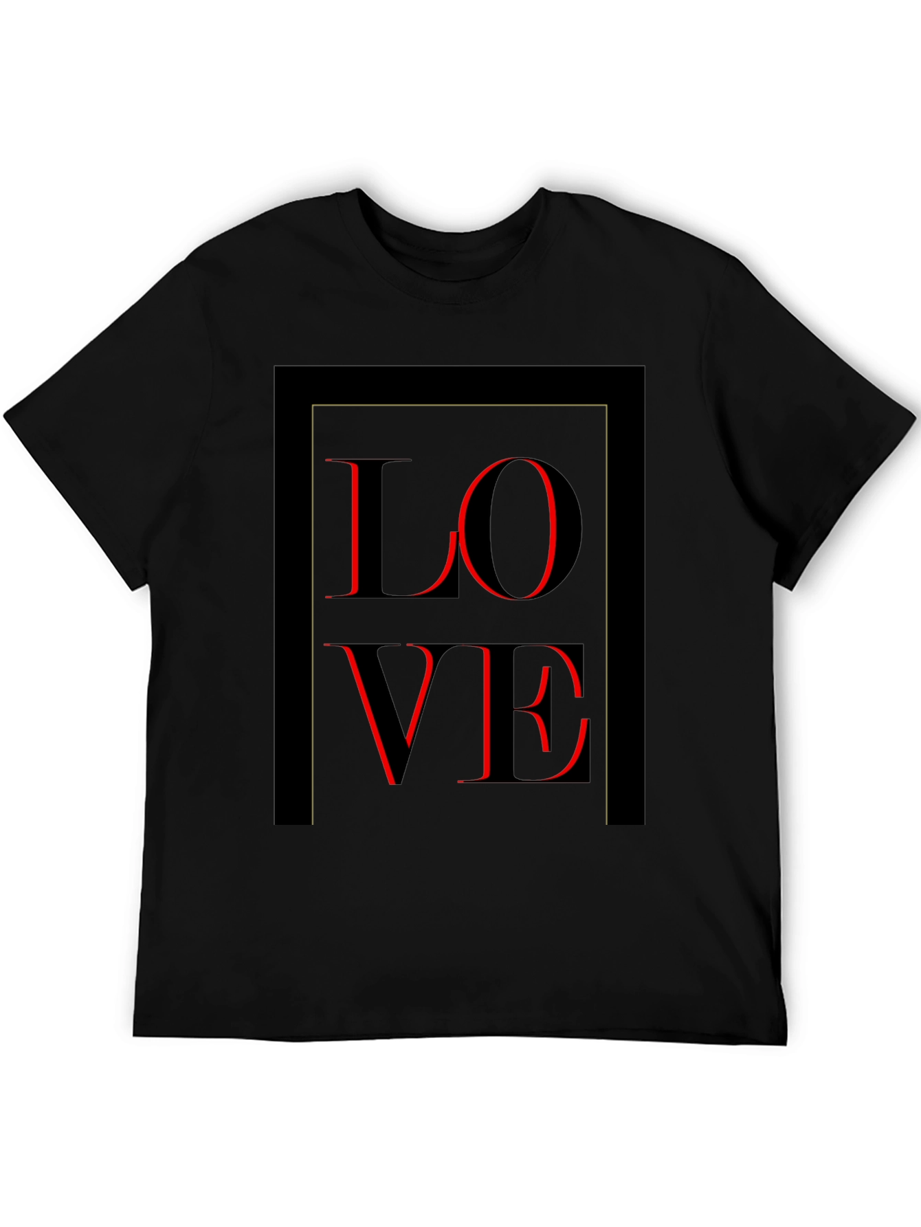 Love Graphic Print T-Shirt