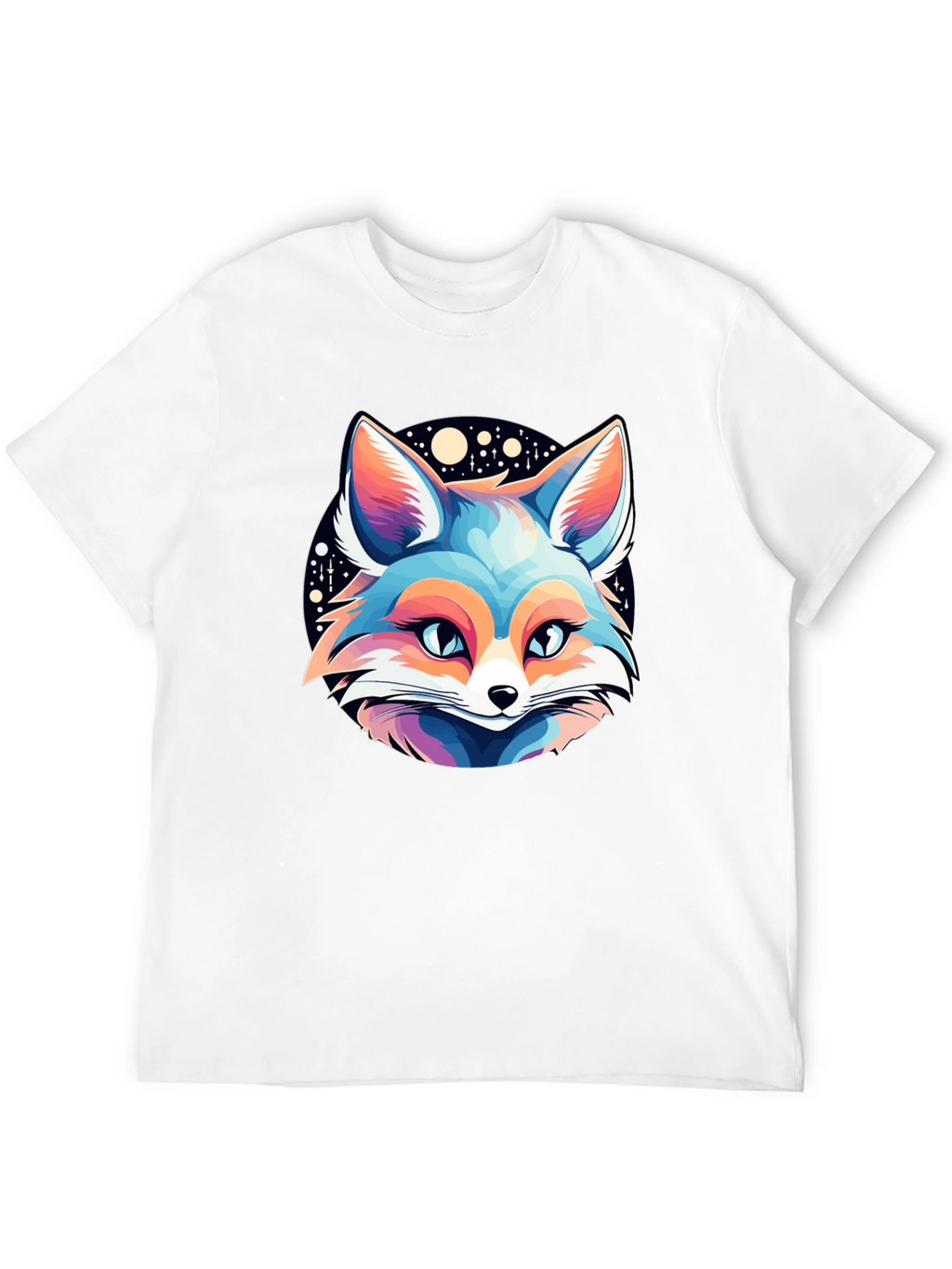 Fox Galaxy Graphic Tee - Mens Black T-Shirt