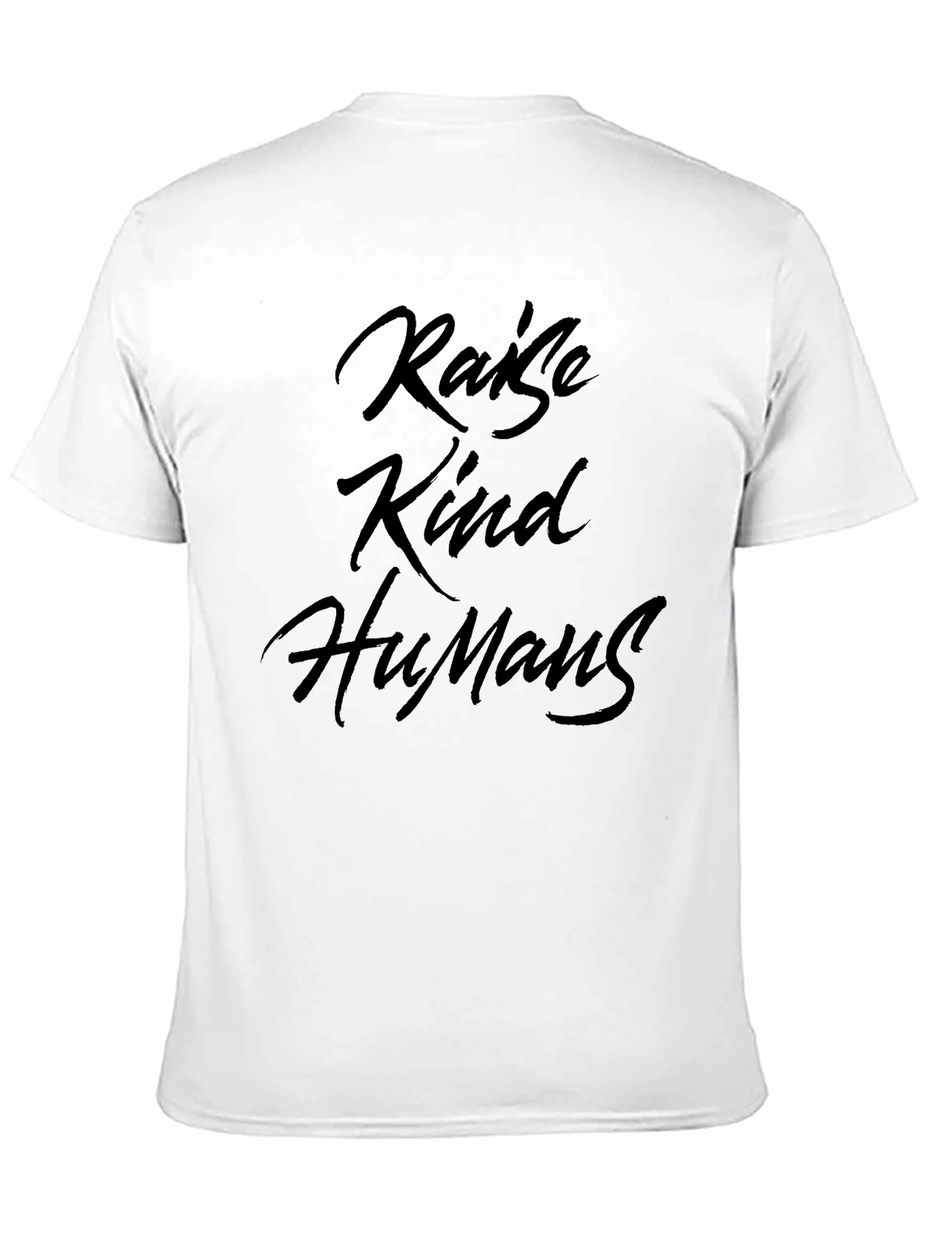Raise Kind Humans Black Crew Neck T-Shirt