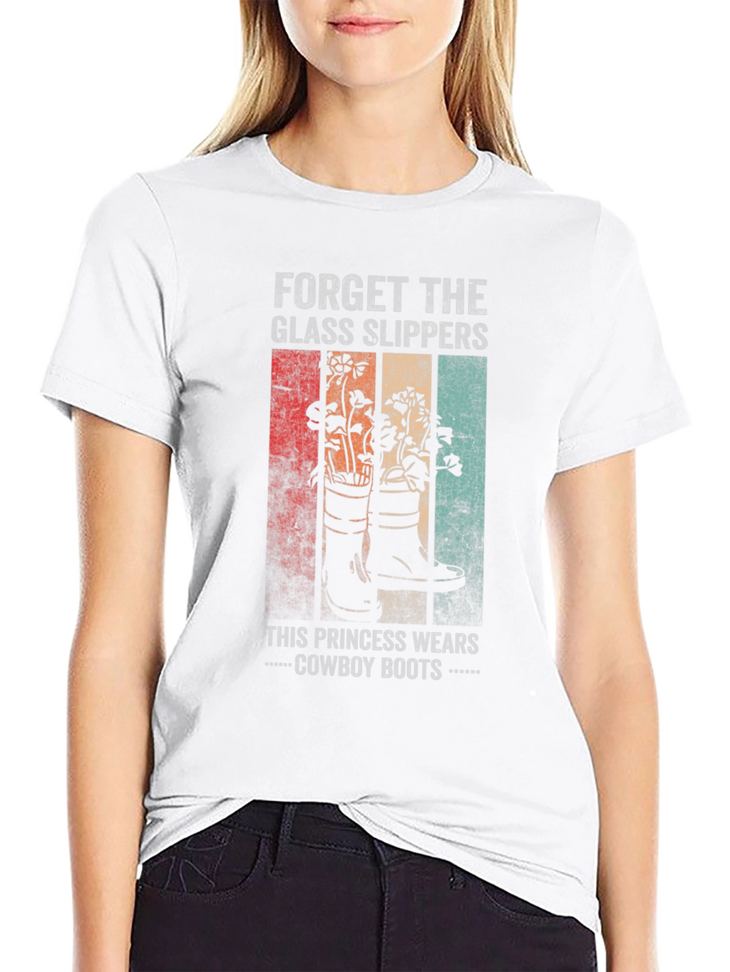 Cowboy Boots Princess Graphic Tee