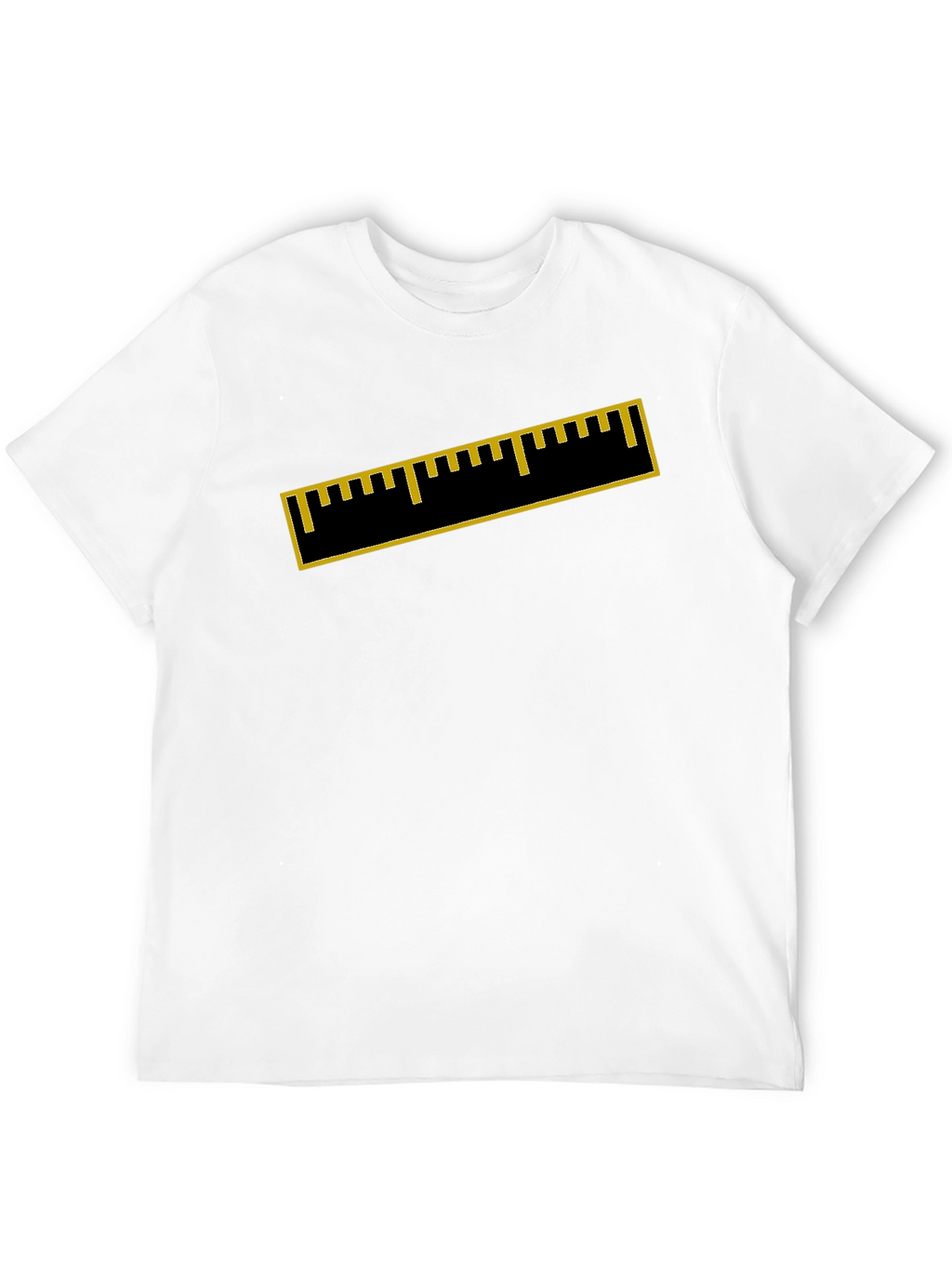 Ruler Graphic Black T-Shirt