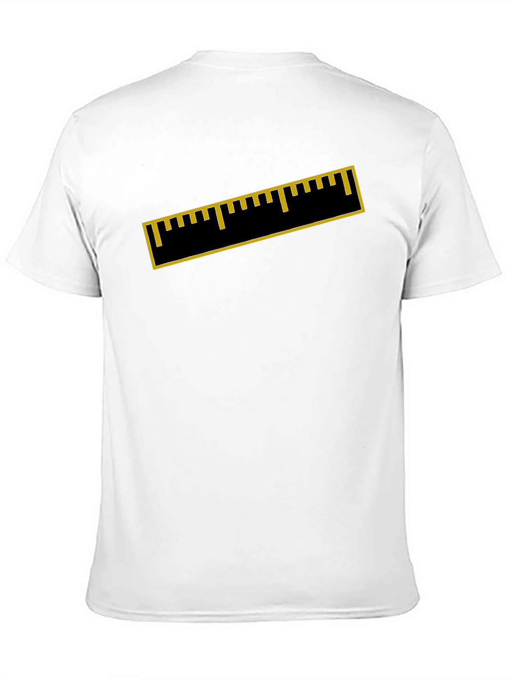 Ruler Graphic Black T-Shirt