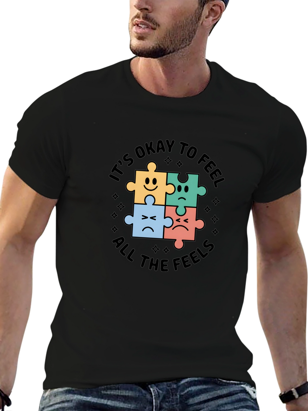 Its Okay To Feel All The Feels T-Shirt
