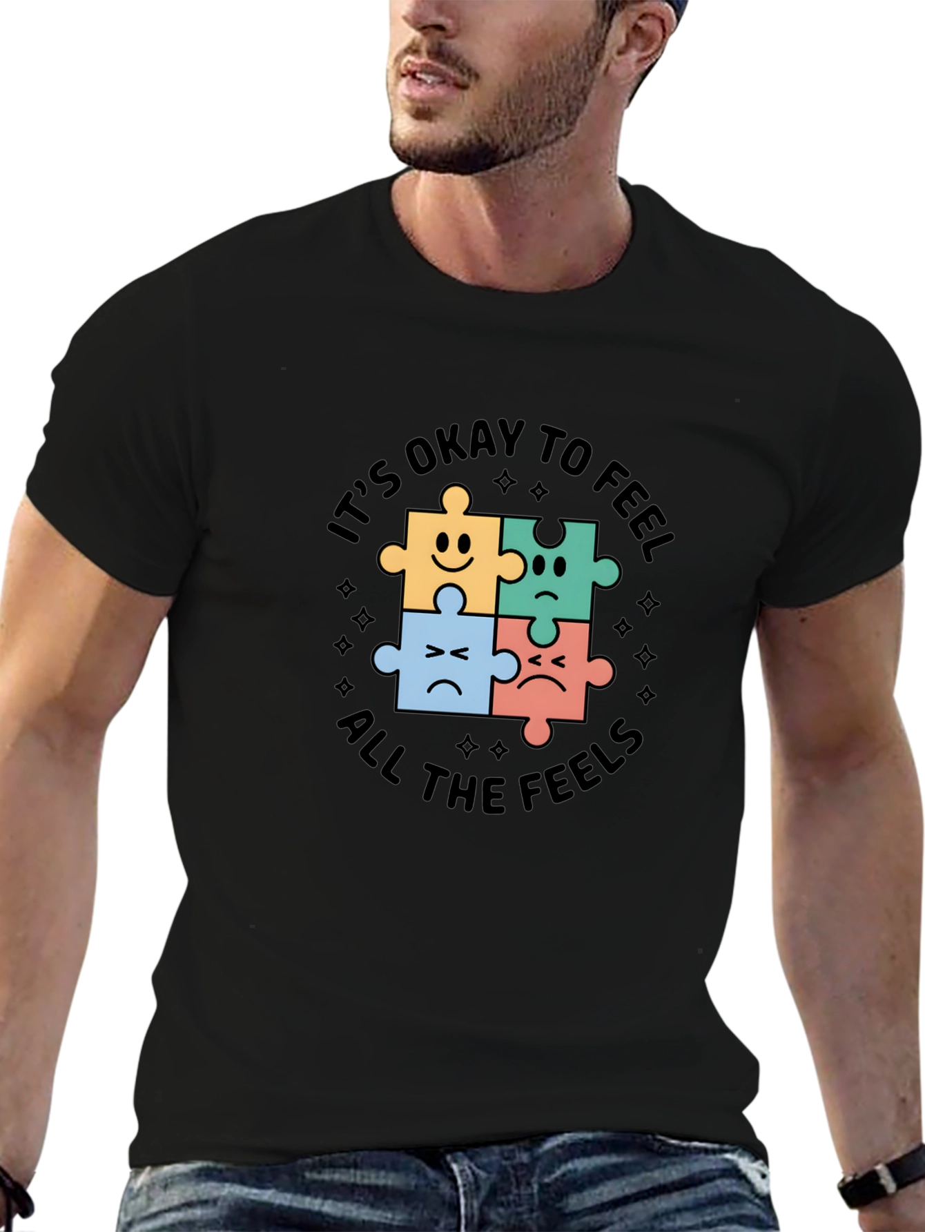 Its Okay To Feel All The Feels T-Shirt