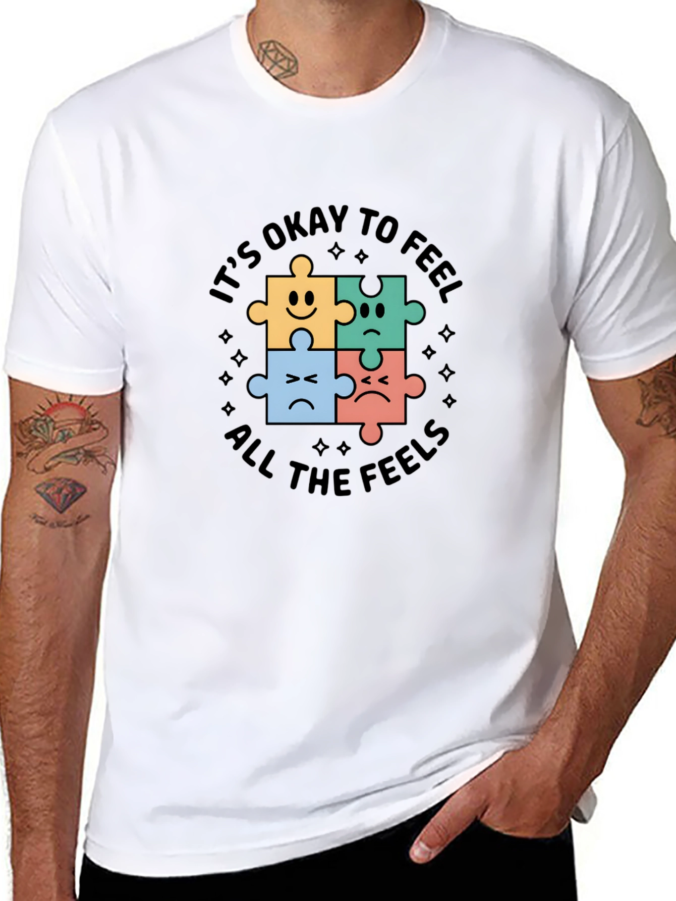 Its Okay To Feel All The Feels T-Shirt