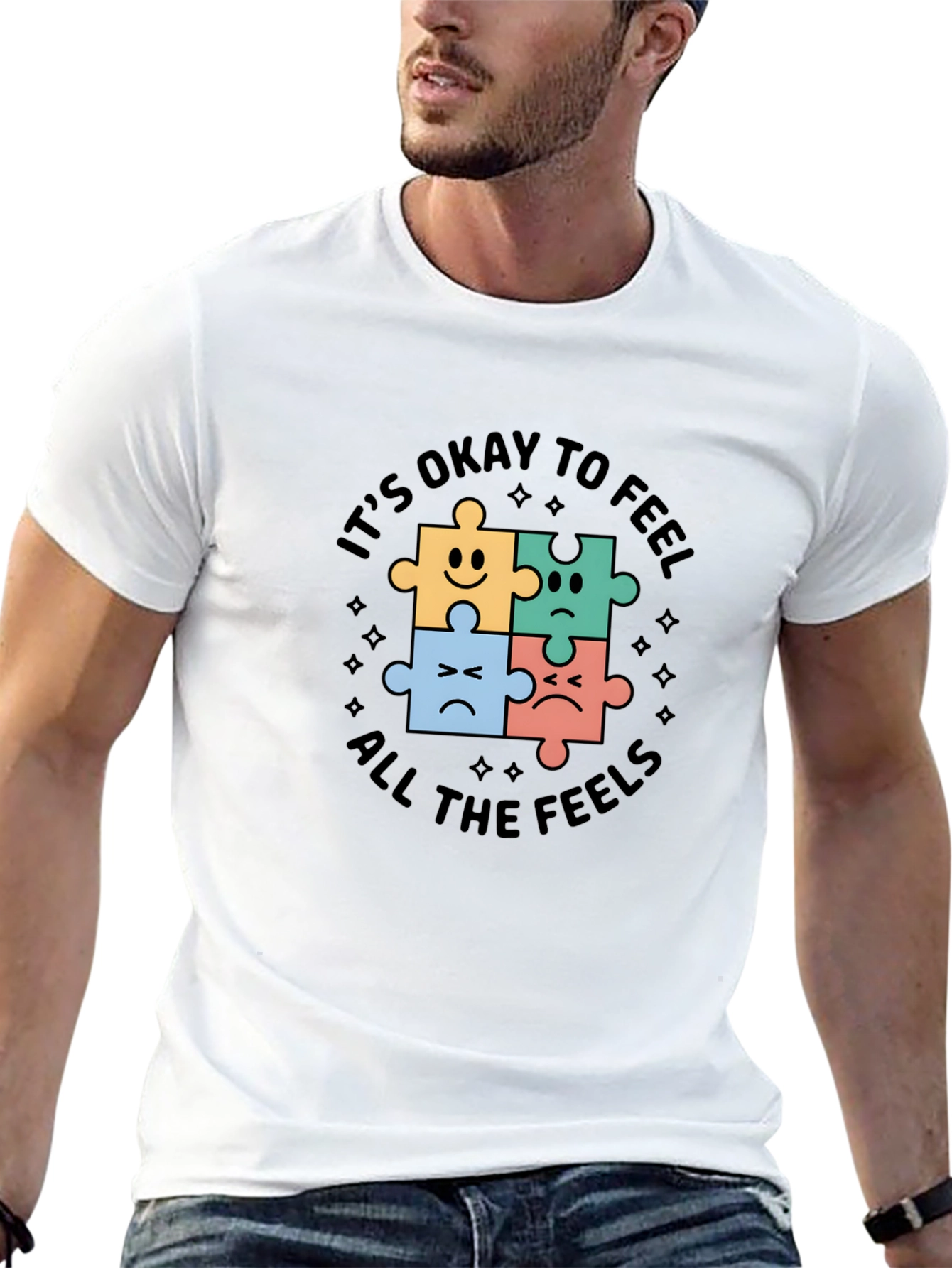 Its Okay To Feel All The Feels T-Shirt