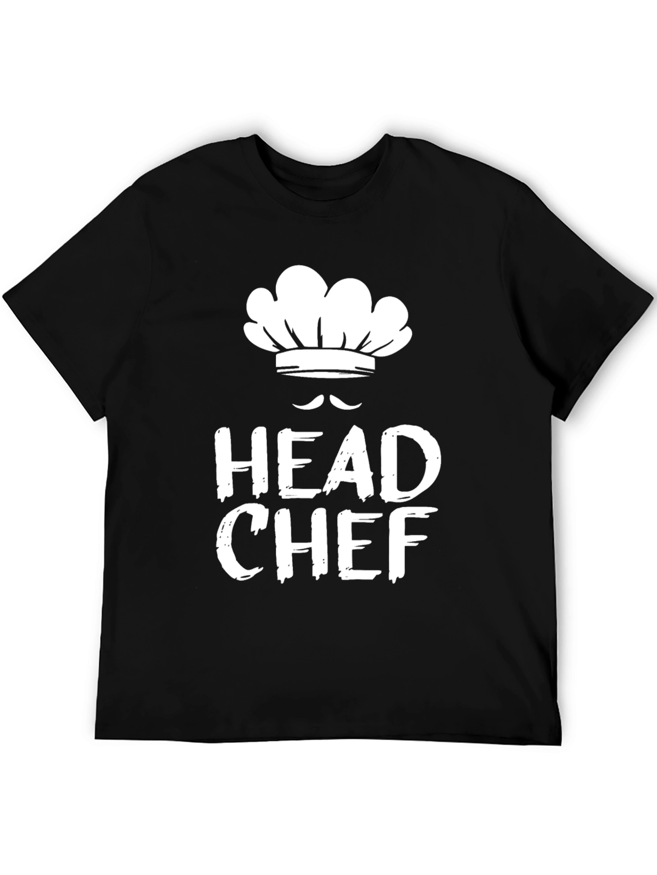 Head Chef Graphic T-Shirt - Black Casual Tee
