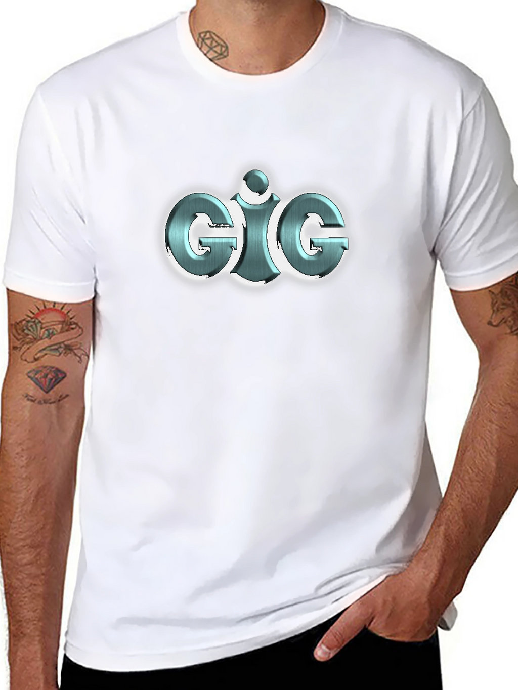 GIG Logo Graphic T-Shirt - Cool Casual Tee