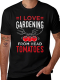 I Love Gardening From Head Tomatoes T-Shirt