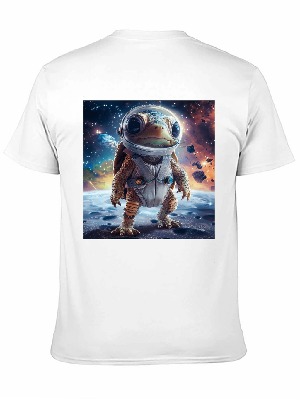 Turtle Astronaut T-Shirt - Space Adventure Style