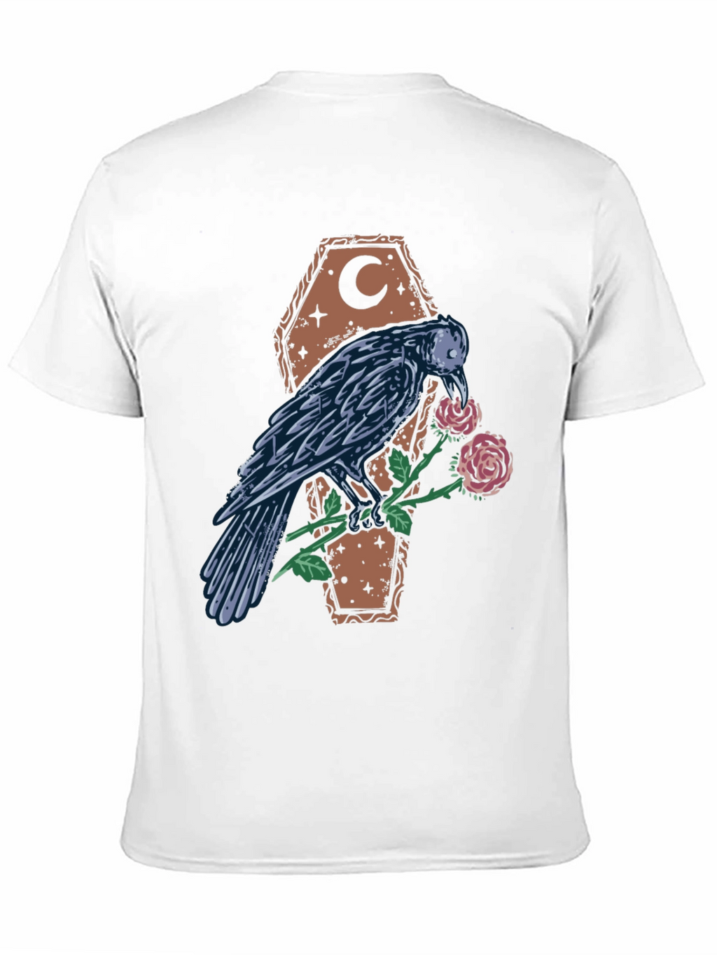 Raven & Rose Coffin Graphic Tee