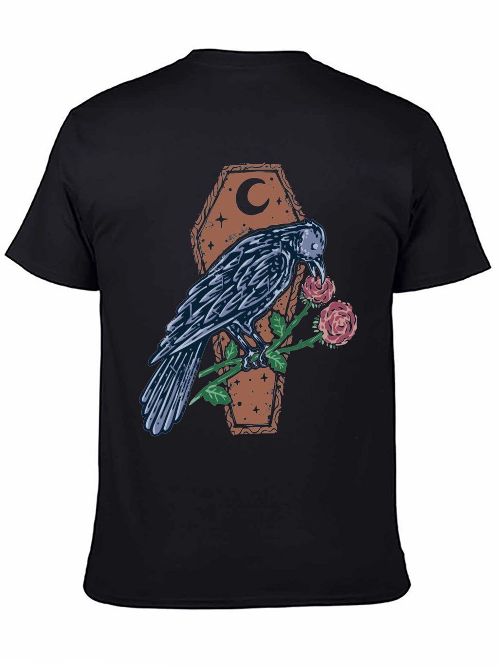 Raven & Rose Coffin Graphic Tee