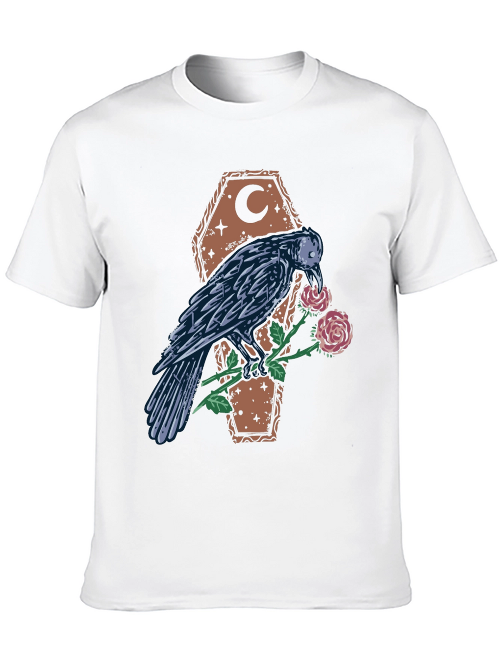 Raven & Rose Coffin Graphic Tee