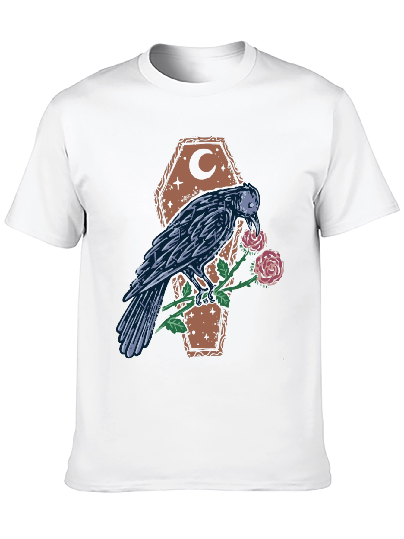 Raven & Rose Coffin Graphic Tee