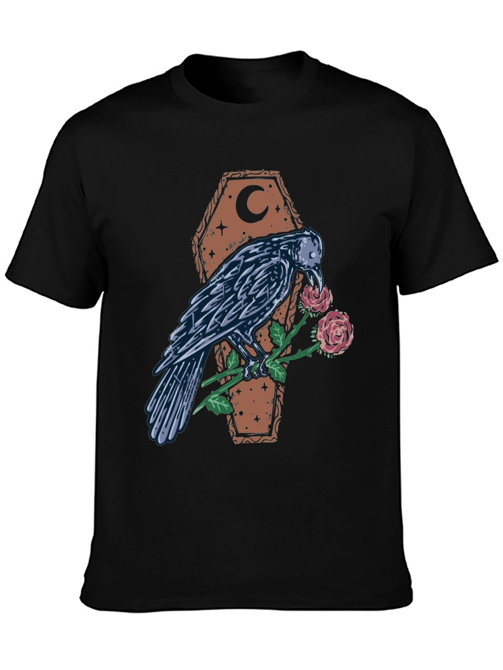 Raven & Rose Coffin Graphic Tee