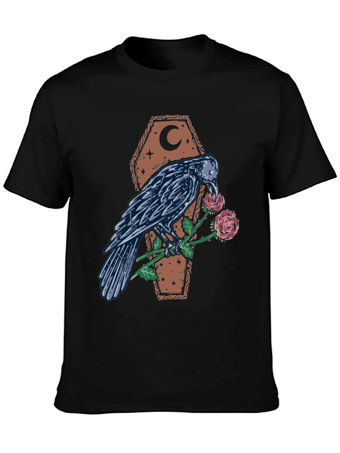 Raven & Rose Coffin Graphic Tee