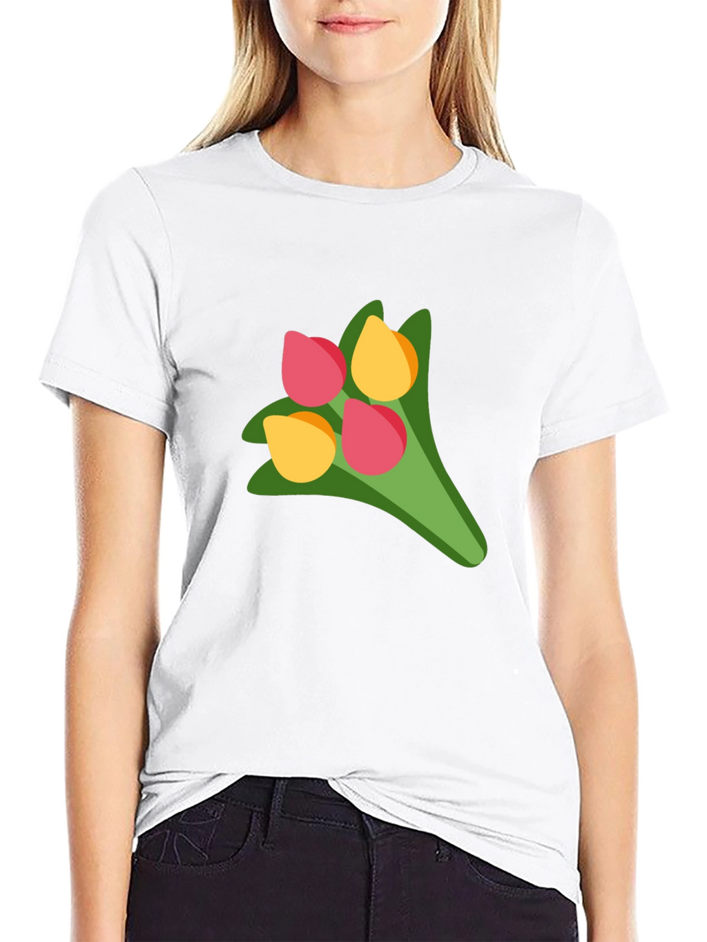 Floral Bouquet T-Shirt - Stylish & Comfortable
