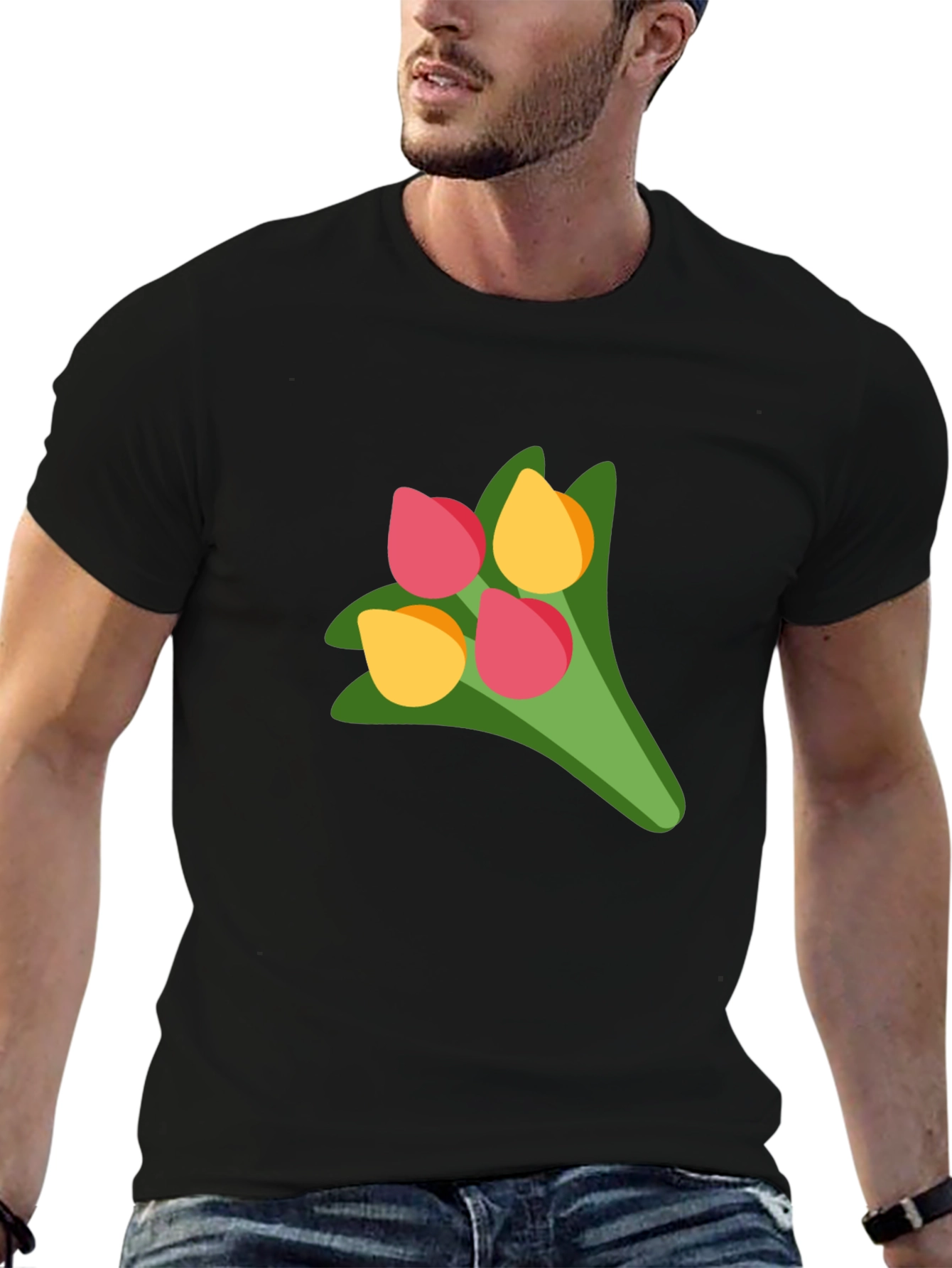 Floral Bouquet T-Shirt - Stylish & Comfortable