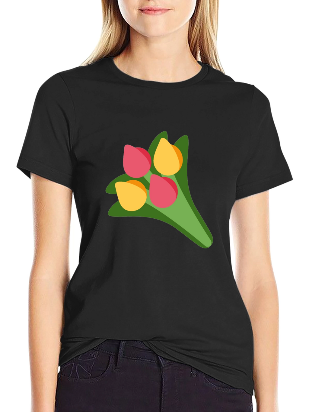 Floral Bouquet T-Shirt - Stylish & Comfortable