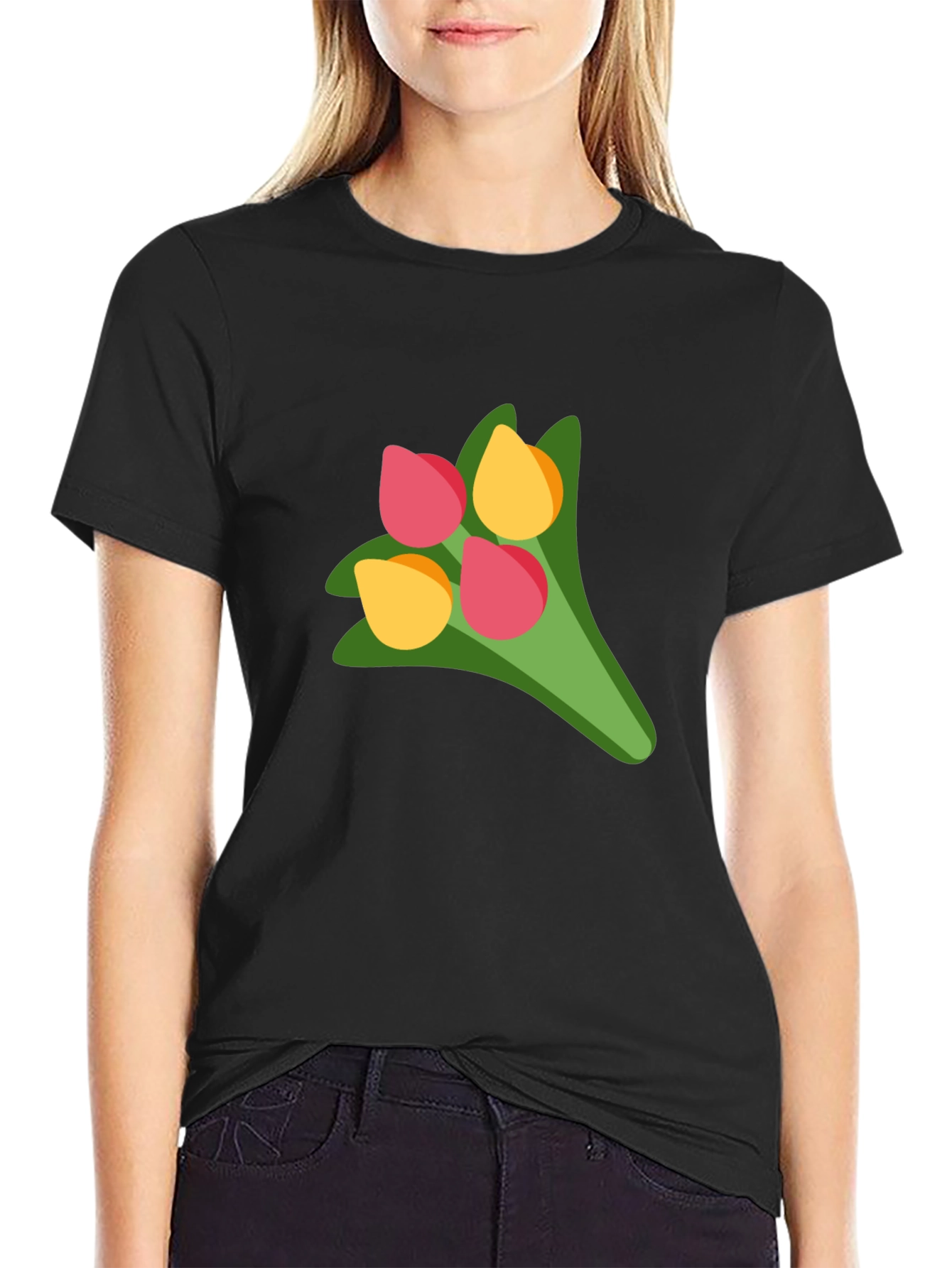 Floral Bouquet T-Shirt - Stylish & Comfortable