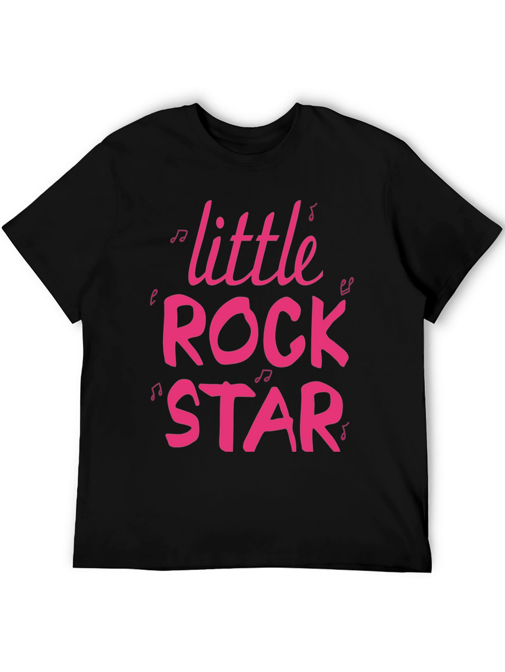 Little Rock Star Graphic Tee - Black