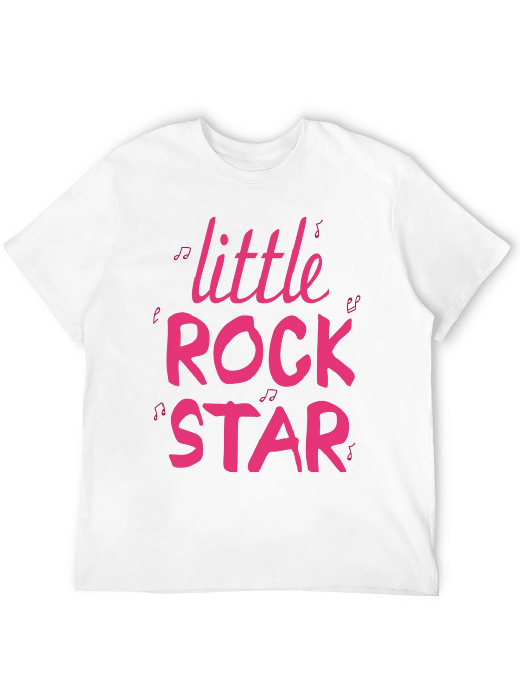 Little Rock Star Graphic Tee - Black