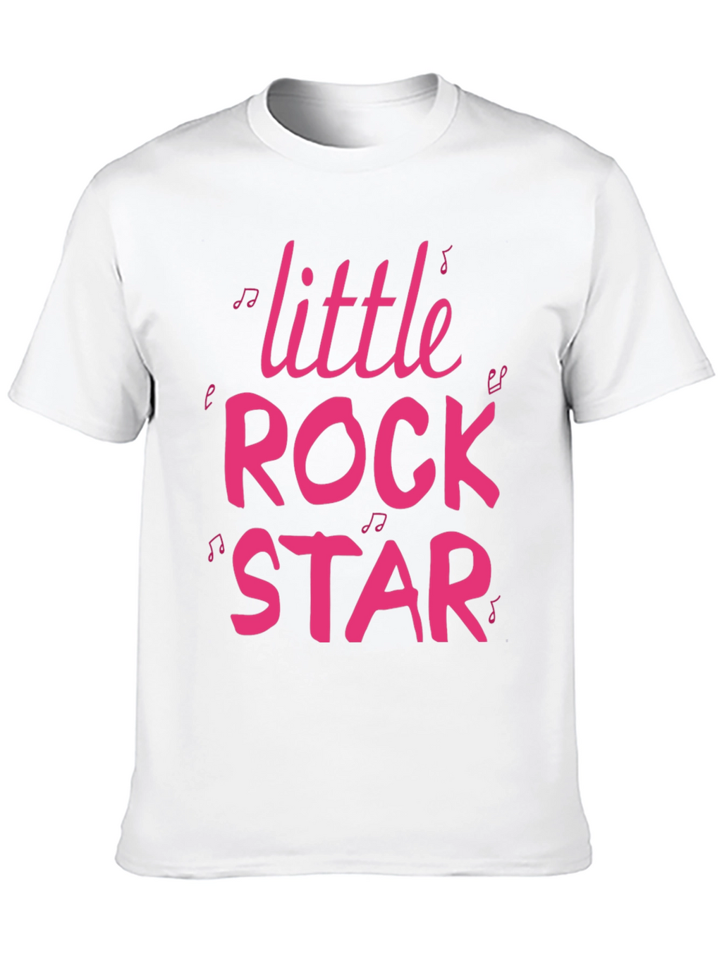 Little Rock Star Graphic Tee - Black