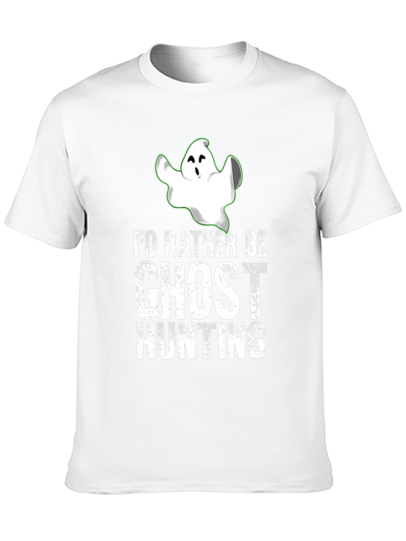 Ghost Hunting Graphic Tee - Spooky Season Shirt